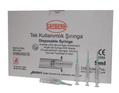 5 CC 2PR YEŞİL KISA UÇ ENJEKTÖR 250’Lİ  (KARGO HARİÇ)