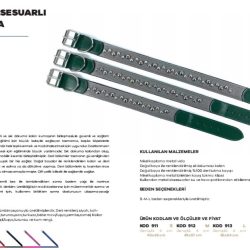 DERİ UÇLU AKSESUSARLI BOYUN TASMA