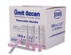 STERİL İĞNE UCU PEMBE KISA 18G/16MM 100’LÜ (KARGO HARİÇ)