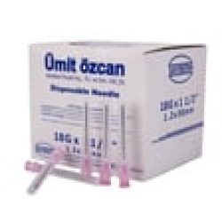 STERİL İĞNE UCU PEMBE KISA 18G/16MM 100’LÜ